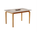 Ver imagem 2 de Mesa de Jantar Alegra Jcm Movelaria Cinamomo/off 1,20m