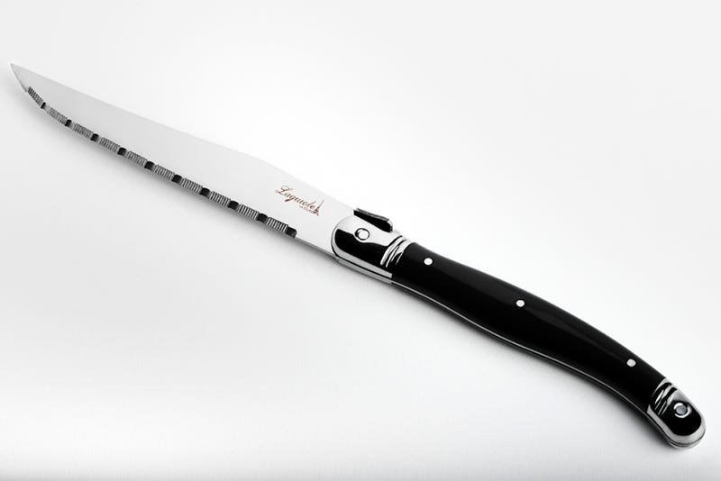 Conjunto de 6 facas LAGUIOLE LA TOUR Luxo - preto - 2