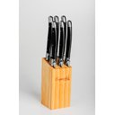 Ver imagem 1 de Conjunto de 6 Facas Laguiole La Tour Luxo - Preto