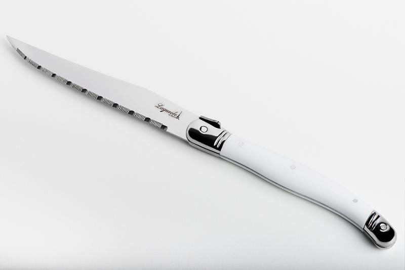 Conjunto de 6 facas LAGUIOLE LA TOUR Luxo - branco - 2