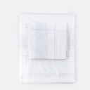 Ver imagem 3 de Jogo de Cama Algodão 400 Fios Solteiro Grand Palais Branco Blue Gardenia