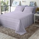 Ver imagem 2 de Jogo de Cama Queen Size 130 Fios Fiori - Lorena (7452-3)