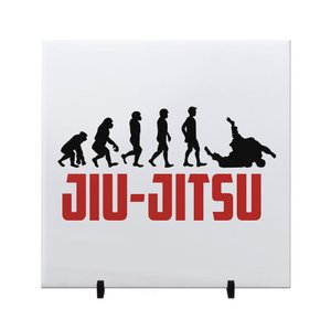 Azulejo Decorativo Evolução do Jiu Jitsu Mma Luta