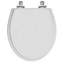 Ver imagem 1 de Assento Sanitário com Fechamento Lento Ritz Cinza Real para Vaso Deca