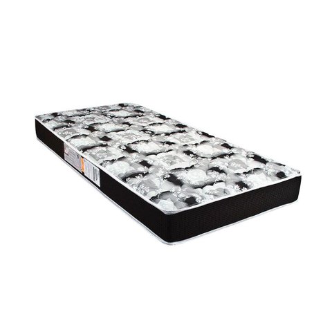 Colchão Solteiro Luckspuma Espuma D45 Gran Luck Pró Black Bordado (78x188x20) - 