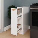 Ver imagem 2 de Balcão Porta Tempero Planejado 20cm sem Tampo Arizona CabeCasa MadeiraOriginals Branco
