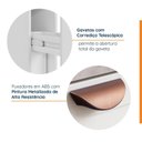 Ver imagem 6 de Balcão Porta Tempero Planejado 20cm sem Tampo Arizona CabeCasa MadeiraOriginals Branco