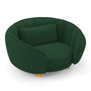 Ver imagem 5 de Mini Cama Poltrona Pet Lary Baby para Cachorro Veludo Verde - Desk Design