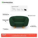 Ver imagem 7 de Mini Cama Poltrona Pet Lary Baby para Cachorro Veludo Verde - Desk Design