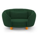 Ver imagem 2 de Mini Cama Poltrona Pet Lary Baby para Cachorro Veludo Verde - Desk Design