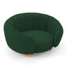 Mini Cama Poltrona Pet Lary Baby para Cachorro Veludo Verde - Desk Design - 4