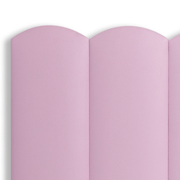 Cabeceira Solteiro Modulada Nuvem Cama Box Corino Rosa Bebê - 4