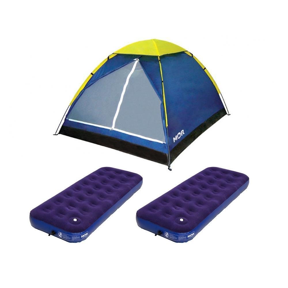 Kit Barraca Iglu 4 Pessoas Mor + 2 Colchão Solteiro - 1