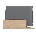 Ver imagem 2 de Kit 02 Suportes Suspensos para Micro-ondas Forno 60x40 Cm Class L03 Amadeirado - Lyam