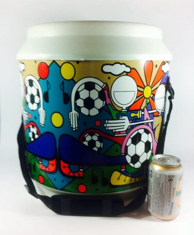 Cooler Térmico 24 latas - Alegra Store - Fut24 - 2