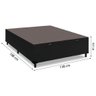 Cama Box com Baú Casal Prince Preto - 4