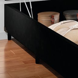 Cama Box com Baú Casal So1clique Suede Preto - 7