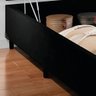 Cama Box com Baú Casal Prince Preto - 7