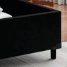 Cama Box com Baú Casal Prince Preto - 6