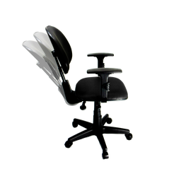 Cadeira Executiva Giratória Back System com Braço - 2