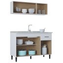 Ver imagem 5 de Armário de Cozinha CP01 com Pia Inox Classic P11 Branco - Mpozenato