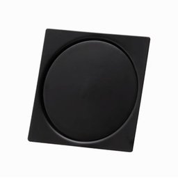 Ralo Inteligente Click Preto Fosco 15x15 Cm - 1