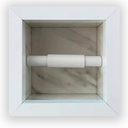 Ver imagem 5 de Porta Papel Higiênico em Porcelanato Branco Carrara - Lomina