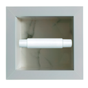 Ver imagem 1 de Porta Papel Higiênico em Porcelanato Branco Carrara - Lomina