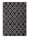 Ver imagem 1 de Tapete Microfibra Geo 2,00x3,00 Preto Abdalla