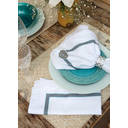 Ver imagem 1 de Jogo Guardanapo de Boca 4 Pçs Casa K Lottus Kacyumara