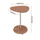 Ver imagem 3 de Mesa Lateral Triangular Bel Terracota