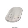 Banheira de Hidromassagem Atenas Dupla 1,83x1,00x0,43 Gel Coat-Padrão - 3