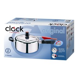 Panela Pressão Clock 3 Litros Original Polida - 1