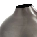 Ver imagem 5 de Vaso Formato Bola em Metal Decorativo 20x22cm