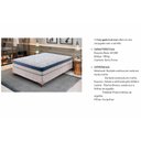 Ver imagem 2 de Cama Box Conjugado Casal: Colchão Molas Extrapedic Sublime Life Pillow White (138x188x48) Paropas