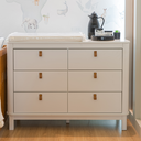 Ver imagem 5 de Cômoda Infantil MDF 6 gavetas Branco Fosco Linha Cromo Quater Móveis