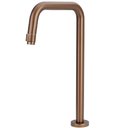 Ver imagem 1 de Torneira de Mesa Alta Redonda Modelo U Rose 23mm 1/4 de Volta para Lavatório 1253 - 773137 - STOC
