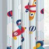 Cortina Infantil Aviões com Forro Blackout 2,00 x 1,80 Santista - 4