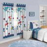 Cortina Infantil Aviões com Forro Blackout 2,00 x 1,80 Santista - 1