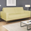 Ver imagem 2 de Sofa 3 Lugares 180 cm Crons Suede Bege Vazzano