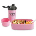 Ver imagem 4 de Bolsa Térmica Feminina Lanche + Marmita + Garrafa: 3 Peças Jacki Design Kit Fitness