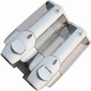 Ver imagem 4 de Dispenser Duplo Sabonete Liquido Alcool Gel Shampoo Condicionador Hotel Banheiro Shopping Restaurant