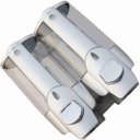 Ver imagem 1 de Dispenser Duplo Sabonete Liquido Alcool Gel Shampoo Condicionador Hotel Banheiro Shopping Restaurant