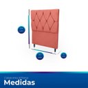 Ver imagem 6 de Cabeceira Estofada para Cama de Solteiro 90 Athena Suede