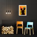 Ver imagem 2 de Quadro Candomblé Orixás - Erês 45x34cm:madeira Branca