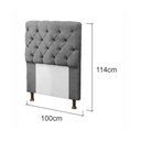 Ver imagem 4 de Kit Cabeceira + Calçadeira Baú Mirage Solteiro 100cm Suede - Ecotec Decor:Rosa