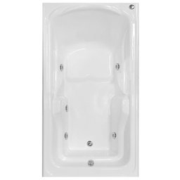 Banheira de Hidromassagem Tamarim Individual 1,50x0,80x0,40 Gel Coat-Padrão - 1