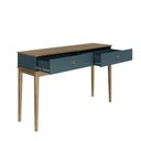 Ver imagem 3 de Aparador Colonial com 2 Gavetas Mdp 136x41x83cm Mel Petroleo Mb 1026 Movelbento