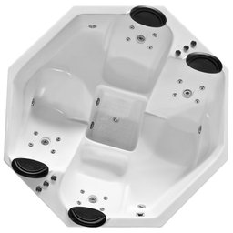 Spa Lineaplas Berlim 1,84x1,84x0,71 Gel Coat Com Hidro-Completa - 1