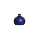 Ver imagem 3 de Decoração de Sala Vaso de Mesa de Cerâmica Maia Pequeno Azul Royal 12x13 cm